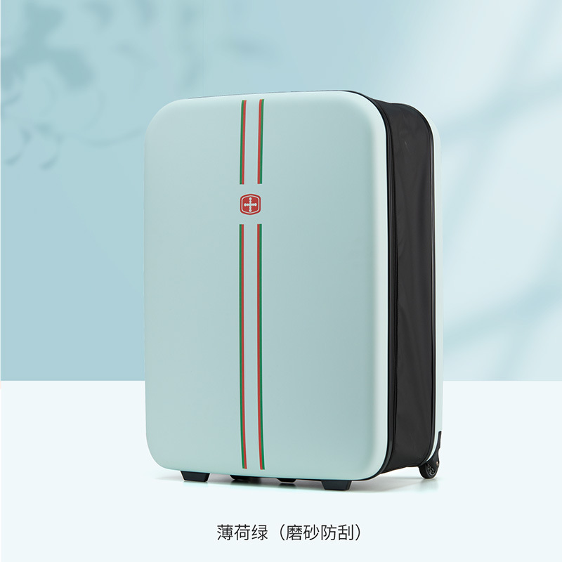 新款折叠拉杆箱20寸24寸行李箱出差旅游商务轻便可折叠旅行箱