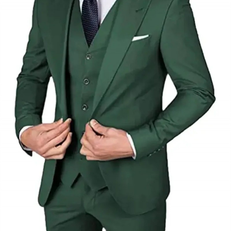 外贸新款男士西服套装日常派对西服商务洽谈正式西服套装2026新款