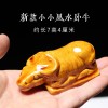 唐三彩陶瓷卧牛摆件风水家居博古架茶台卫生间客厅生肖瓷牛工艺品