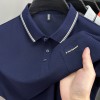 跨境外贸高品质纯色仿棉批发T恤刺绣图案短袖男装夏季新款男装