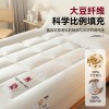 无印良酒店大豆纤维床垫遮盖物软床褥可叠双人家用卧室垫被