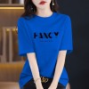 a高品质棉正肩短袖T恤女2026夏季新款显瘦宽松简约小众百搭T恤女