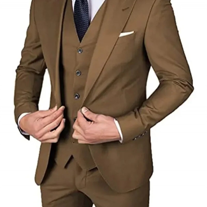 外贸新款男士西服套装日常派对西服商务洽谈正式西服套装2026新款