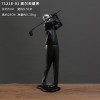 现代轻奢艺术摆件大全客厅书房电视柜办公室桌面装饰品树脂工艺品