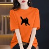 时尚彩T纯棉短袖大码女装2026新款宽松显瘦独特别致高级感上衣夏i
