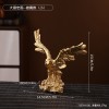 现代轻奢艺术摆件大全客厅书房电视柜办公室桌面装饰品树脂工艺品
