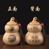 厂家批发陶土罐厨房在西北角避火龙瓶陶瓷葫芦瓶厨房避火葫芦摆件