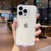 适用苹果17promax透明手机壳iphone16tpu防摔15太空全包13保护套