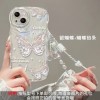 波浪仙女蝴蝶适用苹果17promax透明iphone16pro硅胶15闪粉软壳ins