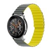适用华为手表表带硅胶磁吸单双色22mm表带三星表带GalaxyWatch S3
