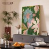 简约复古植物花朵客厅装饰画走廊过道玄关背景墙沙发落地画壁挂画
