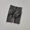 欧美无缝提臀健身短裤女跑步运动骑行中裤翘臀高腰瑜伽训练五分裤