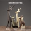 景德镇陶瓷摆件北欧客厅电视柜酒柜玄关鹿装饰品创意摆设创意摆设