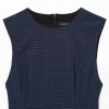 ZARZ 自制 欧美风 新款女装 百搭格纹叠层装饰短连衣裙 3067/269