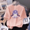 女孩卡通印花短袖t恤女2026新款夏装宽松大码显瘦遮肚小众上衣ins