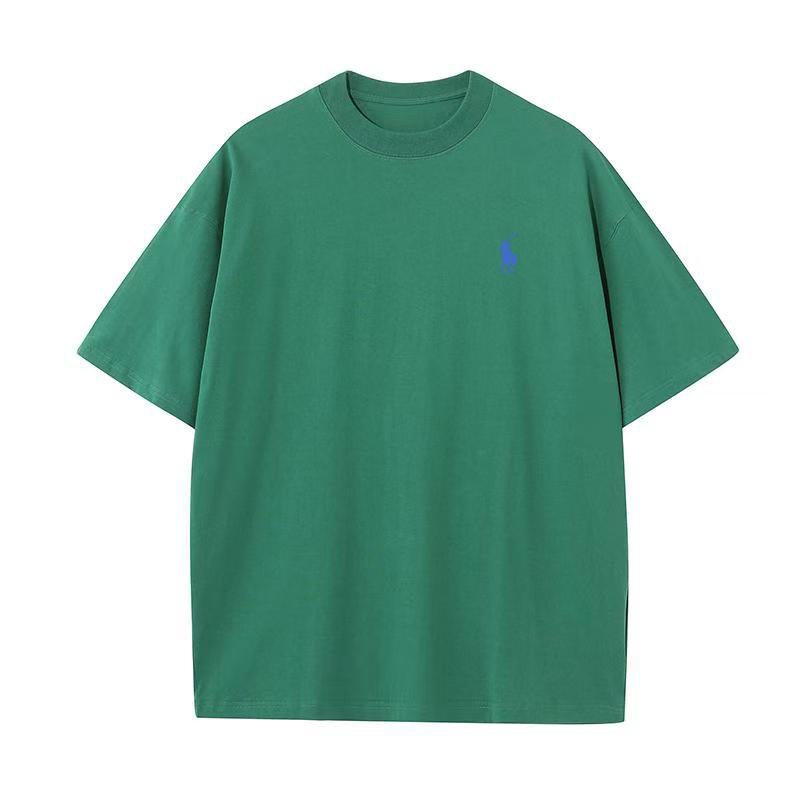原厂渠道~男款拉夫RL小马仔刺绣经典纯棉圆领短袖宽松T恤 多色选