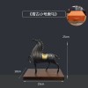纯铜铜马马到成功领导办公室摆件客厅酒柜轻奢装饰品新居乔迁礼品