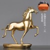铜马马到成功领导办公室摆件客厅酒柜轻奢装饰品新居乔迁礼品