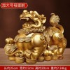 批发貔貅招才摆件一对客厅玄关办公室开业家居装饰品摆件黄铜貔貅