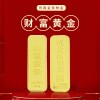 仿真样品金条 铜镀金财富金条投资金砖 金店银行柜台摆件金条