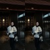 【预售】美式时尚春秋季提花外套拼接棒球飞行飞行员高级宽松夹克