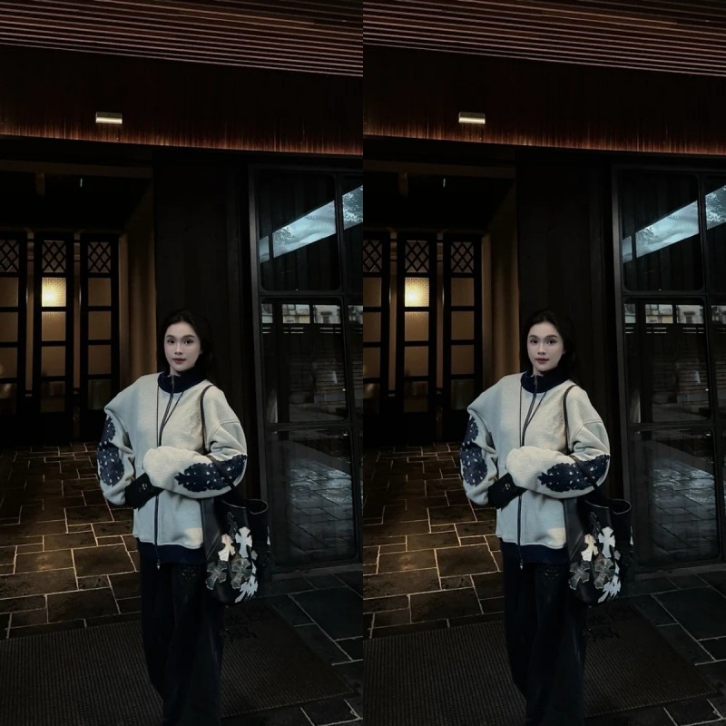 【预售】美式时尚春秋季提花外套拼接棒球飞行飞行员高级宽松夹克