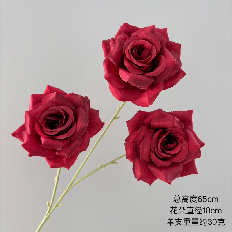 3头钻石玫瑰 不带叶婚庆花材地排花插花玫瑰花瀑布花海花墙