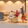 招财猫入户玄关钥匙收纳摆件门口客厅家居鞋柜电视柜乔迁新居礼品