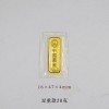 仿真样品金条 铜镀金财富金条投资金砖 金店银行柜台摆件金条