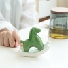 创意陶瓷摇摇马摆件桌面茶桌书房软装饰马上有绿马跨境工艺品送礼