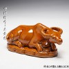 唐三彩陶瓷卧牛摆件风水家居博古架茶台卫生间客厅生肖瓷牛工艺品