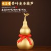 铜葫芦批发黄铜葫芦摆件开口带叶葫芦金属工艺品家居摆件八卦葫芦