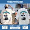 NASA纯棉短袖t恤男夏季潮牌新款大码宽松上衣青少年印花半袖情侣T