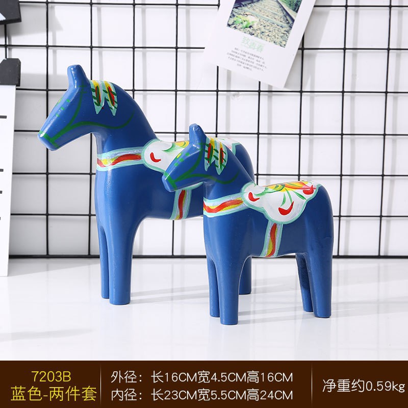 现代轻奢艺术摆件大全客厅书房电视柜办公室桌面装饰品树脂工艺品
