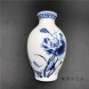 青花瓷花瓶陶瓷工艺品冰箱贴外贸创意磁铁仕女图中国特色商务礼品