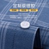 纯棉牛津纺长袖衬衫男格子休息时尚青年大码春秋新款全棉男装衬衣