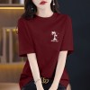 设计感纯棉短袖t恤女2026新款百搭休闲气质百搭夏季洋气半袖上衣