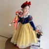 白雪公主裙女童洛丽塔春秋连衣裙儿童洋气生日礼服女孩蓬蓬纱裙