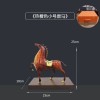 纯铜铜马马到成功领导办公室摆件客厅酒柜轻奢装饰品新居乔迁礼品