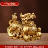 批发貔貅招才摆件一对客厅玄关办公室开业家居装饰品摆件黄铜貔貅
