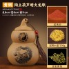 厂家批发陶土罐厨房在西北角避火龙瓶陶瓷葫芦瓶厨房避火葫芦摆件