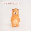 木制工艺品雕刻小猫摆件造型生日礼物diy一件代发木质木雕摆件