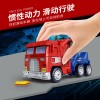 宝宝变形机器人惯性车男孩女孩子益智儿童玩具小汽车2-3岁1玩具车
