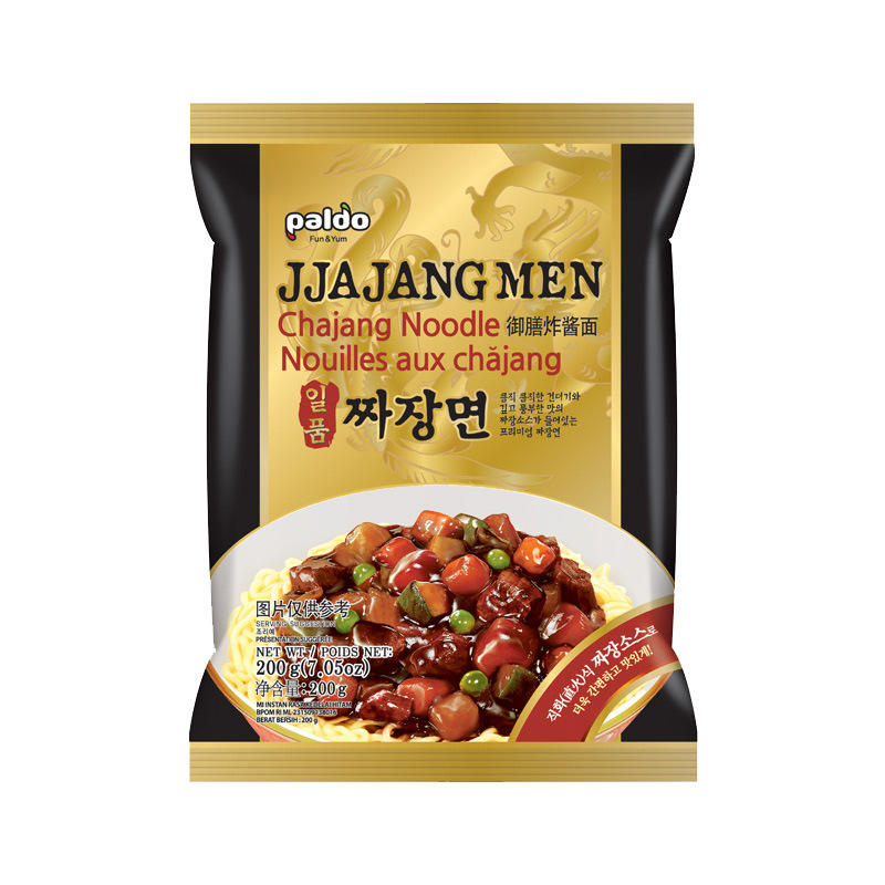 韩国进口八道汤面炸酱面韩式风味辣白菜拉面速食拉面方便面