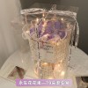 七夕情人节玫瑰永生花礼物花束高级感教师节母亲节香皂花礼盒批发
