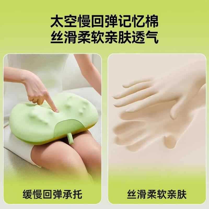 跨境颈椎按摩器多功能颈腰背部肩颈全身家用颈肩揉捏仪枕头礼品