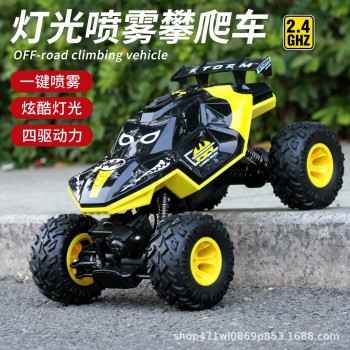 跨境新款遥控车攀爬越野车特技皮卡四驱遥控汽车跨境玩具专业代发