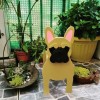 跨境创意花盆宠物摆件盆栽阳台花园家居装饰品庭院创意狗花盆摆件