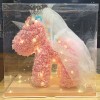 PE泡沫礼物送女生玫瑰花独角兽生日礼品成品批发七夕情人节礼物
