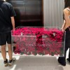 厂家直发玫瑰永生花巨型行李箱高级感花盒送女友闺蜜生日礼物批发